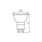 Preview: Kanlux Lampe IQ-LED LIFE GU10 4.8W 33765