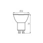 Preview: Kanlux Lampe IQ-LEDEX GU10 GU10 2,5W 33769