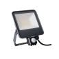 Preview: Kanlux LED Außenstrahler IQ-LED FL Schwarz IP44 Bewegungssensor 33887