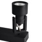 Preview: Kanlux Wand-Deckenleuchte SONDA II GU10 Schwarz 34920