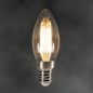 Preview: Kanlux Lampe XLEDDIM C35 E14 Transparent Dimmbar 35278