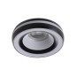 Preview: Kanlux Einbau-Downlight, Einbauleuchte ELICEO Gx5,3/GU10 Schwarz 35284