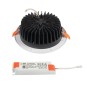 Preview: Kanlux Downlight, Einbauleuchte TIBERI PRO LED Weiß IP44/20 35672