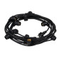 Preview: Kanlux GRL Lichtgirlande E27 Schwarz 10x IP44 35754
