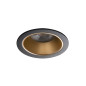 Preview: Kanlux Einbau-Downlight, Einbauleuchte GLOZO DSO Gx5,3/GU10 Gold/Schwarz 36224