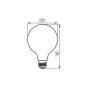 Preview: Kanlux Lampe XLED G95 E27 36241