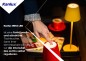 Preview: Kanlux 36324 INITA LED Akku Tischleuchte dimmbar Weiss IP54