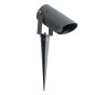 Preview: Kanlux Außenlampe GRIBLO 7 GR GU10 Anthrazit IP65 36432