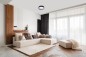 Preview: Kanlux 36463 RIFA LED Deckenleuchte 17,5W WW-B/W