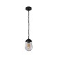 Preview: Kanlux Außenleuchte, Outdoorlampe LIEGO E27 Schwarz IP44 36531