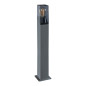 Preview: Kanlux Außenleuchte, Outdoorlampe LAVEN E27 Graphit IP44 36545