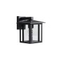 Preview: Kanlux Außenleuchte, Outdoorlampe SELTO E27 Schwarz IP44 36557