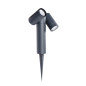 Preview: Kanlux Außenleuchte, Outdoorlampe USTI SP GU10 Anthrazit 2x IP54 36560