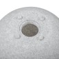 Preview: Gartenkugel Kugelleuchte Ø390 mm Ball 230V E27 IP65 Garten Lampe Naturstein Optik Kanlux Stono