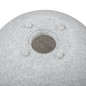 Preview: Gartenkugel Kugelleuchte Ø230 mm Ball 230V E27 IP65 Garten Lampe Naturstein Optik Kanlux Stono