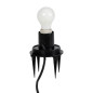 Preview: Gartenkugel Kugelleuchte Ø230 mm Ball 230V E27 IP65 Garten Lampe Naturstein Optik Kanlux Stono
