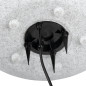 Preview: Gartenkugel Kugelleuchte Ø315 mm Ball 230V E27 IP65 Garten Lampe Naturstein Optik Kanlux Stono
