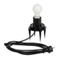 Preview: Gartenkugel Kugelleuchte Ø490 mm Ball 230V E27 IP65 Garten Lampe Naturstein Optik Kanlux Stono
