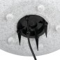 Preview: Gartenkugel Kugelleuchte Ø490 mm Ball 230V E27 IP65 Garten Lampe Naturstein Optik Kanlux Stono