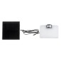 Preview: Kanlux LED-Solar-Außenleuchte FL SOLNAR SLR IP54 Bewegungssensor 36605