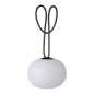 Preview: Kanlux 38032 LED Außenleuchte STONO MILK USB 6M IP54 mit Steckdose
