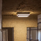 Preview: Kanlux LED- Deckenleuchte BENO ССЕ Graphit IP54 38779