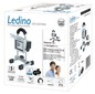 Preview: Ledino LED-Akkustrahler 10W tragbarer Baustrahler Köpenick 102, 2,2 Ah, sillber tageslichtweiss