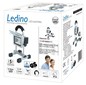 Preview: Ledino LED-Akkustrahler 10W tragbarer Baufluter Köpenick 105, 5,2 Ah, sillber tageslichtweiss