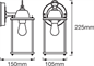 Preview: Ledvance Endura Classic Lantern Sq S E27 Bk