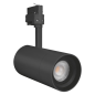 Preview: Ledvance TRACKLIGHT SPOT ZOOM D85 25W 3000K 97R schwarz LED Schienenstrahler dimmbar 4058075335806