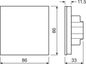 Preview: LEDVANCE LC RF TOUCH PANEL TW TOUCH PANEL TW 220-240 4058075435940