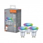 Preview: 3er-Pack LEDVANCE LED Reflektor SMART+ SPOT GU10 Multicolour 32 45° 5W 2700-6500K GU10 Appsteuerung
