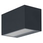 Preview: LEDVANCE SMART+ BRICK LED Wandleuchte 14,5cm 14W RGBW dimmbar IP44 dunkelgrau