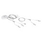 Preview: LEDVANCE LINEAR SURFACE lineare Deckenleuchte Abhängekit Montagezubehör 4058075607514