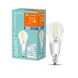 Preview: LEDVANCE SMART+ LED Lampe E14 Filament Bluetooth 4W 470Lm warmweiss 2700K dimmbar wie 40W