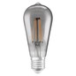 Preview: LEDVANCE SMART+ LED Lampe ST64 E27 Filament 6W 540Lm warmweiss 2500K dimmbar wie 44W