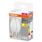 Preview: OSRAM LED Kerzenlampe matt E14 4,9W 470lm warmweiss 2700K wie 40W