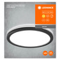 Preview: LEDVANCE LED Deckenleuchte ORBIS ULTRA SLIM CLICK 23,5cm Black 15W Dimmbar Warmweiss 4058075752863