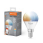 Preview: LEDVANCE LED Lampe SMART+ WiFi Mini Bulb Tunable White 230V TW FR E14 Dimmbar Tunable White, Kalt-zu-Warm-Farbwechsel 4058075778634