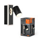 Preview: LEDVANCE LED Deckenleuchte DECOR SPOT MARS BLACK 1 Spot Warmweiss 4058075833791