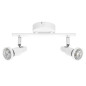 Preview: LEDVANCE LED Deckenleuchte SPOT WHITE 2 X 3.4W 927 DIM Dimmbar Warmweiss 4058075833876