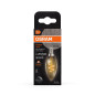 Preview: OSRAM LED Lampe Vintage 1906 CLASSIC A,B,P SLIM Filament 3.5W 922 Gold E14 Dimmbar Warmweiss 4058075836723