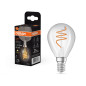 Preview: OSRAM LED Lampe Vintage 1906 CLASSIC A,B,P SLIM Filament 4.6W 927 Clear E14 Dimmbar Warmweiss 4058075836747