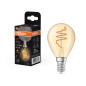 Preview: OSRAM LED Lampe Vintage 1906 CLASSIC A,B,P SLIM Filament 4.9W 922 Gold E14 Dimmbar Warmweiss 4058075836761