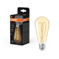 Preview: OSRAM LED Lampe Vintage 1906 CLASSIC Edison 4.9W 922 Gold E27 Dimmbar Warmweiss 4058075836983