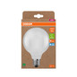 Preview: OSRAM LED Lampe LAMPS ENERGY CLASS A höchste Energieeffizienzklasse A Filament CLASSIC Globe 5W 865 Frosted E27 Kaltweiss 4058075839588