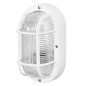 Preview: OSRAM Aussenleuchte Bulkhead Essential Oval E27 White 4058075845565