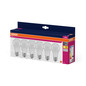 Preview: 6er Pack OSRAM LED Lampe VALUE CLASSIC A 8.5W 827 Frosted E27 Warmweiss 4058075845640