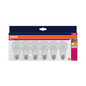 Preview: 6er Pack OSRAM LED Lampe VALUE CLASSIC A 8.5W 827 Frosted E27 Warmweiss 4058075845640