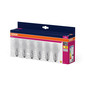Preview: 6er Pack OSRAM LED Lampe Retrofit CLASSIC A 6.5W 827 Frosted E27 Warmweiss 4058075845688